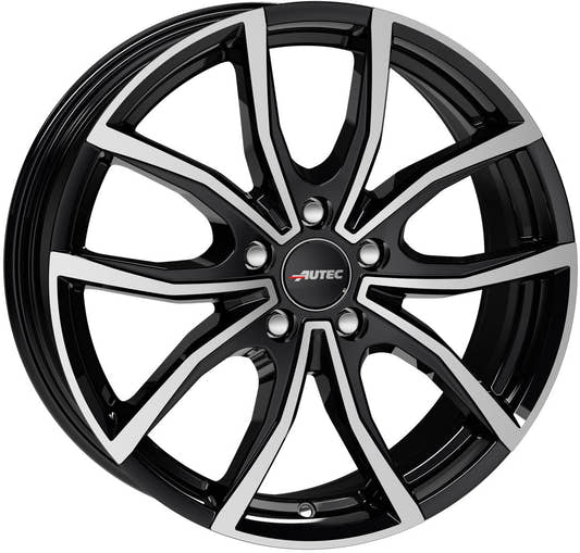 Autec Typ VN - Vidron schwarz poliert 7x18 ET45 - LK5/112 ML57.1
