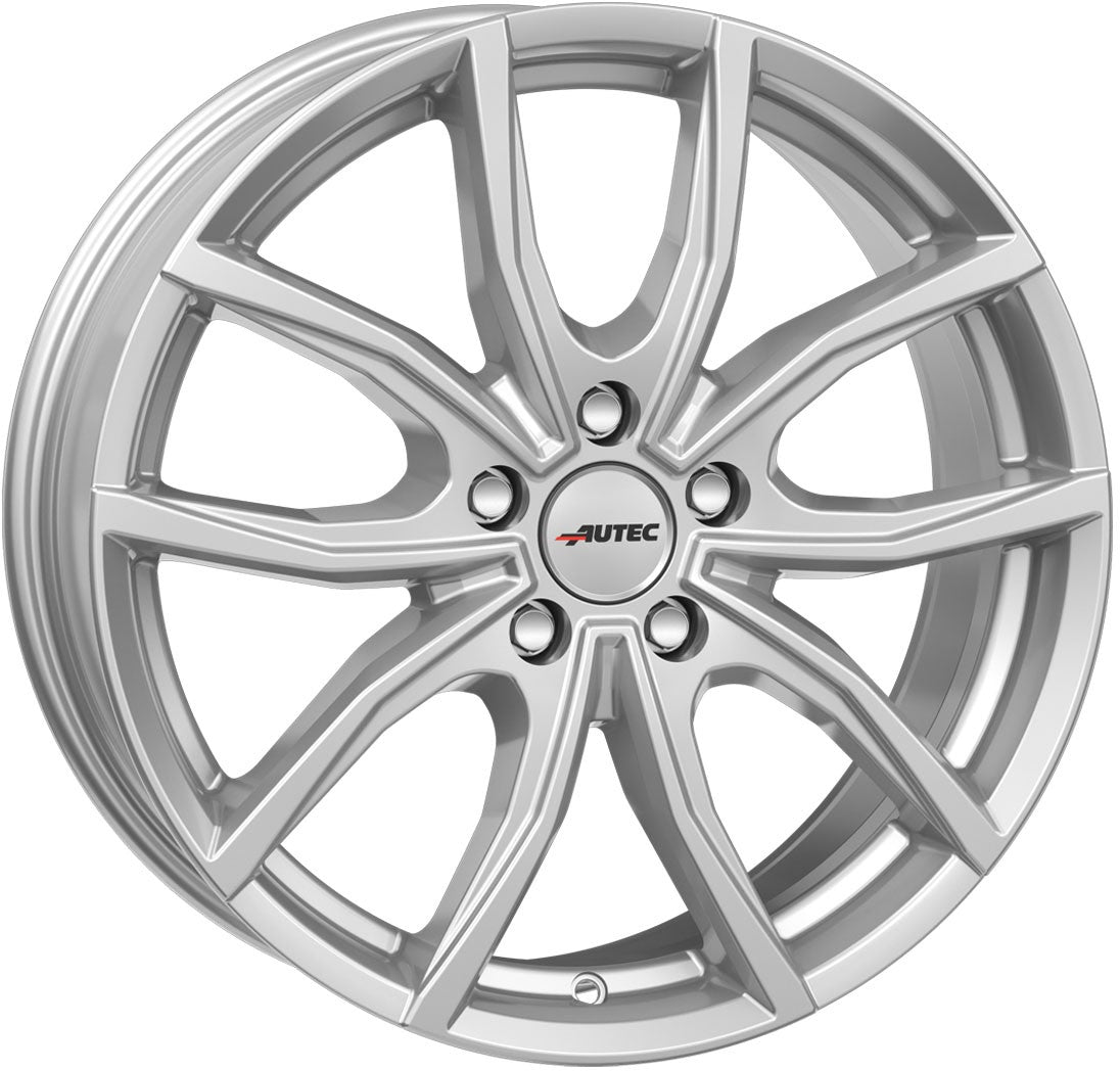 Autec Typ VN - Vidron brillantsilber 7.5x18 ET50 - LK5/108 ML63.3