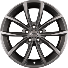 Autec Astana (AS) Titansilber Poliert Alufelge 8x19 Zoll ET45 LK 5x112 ML57.05