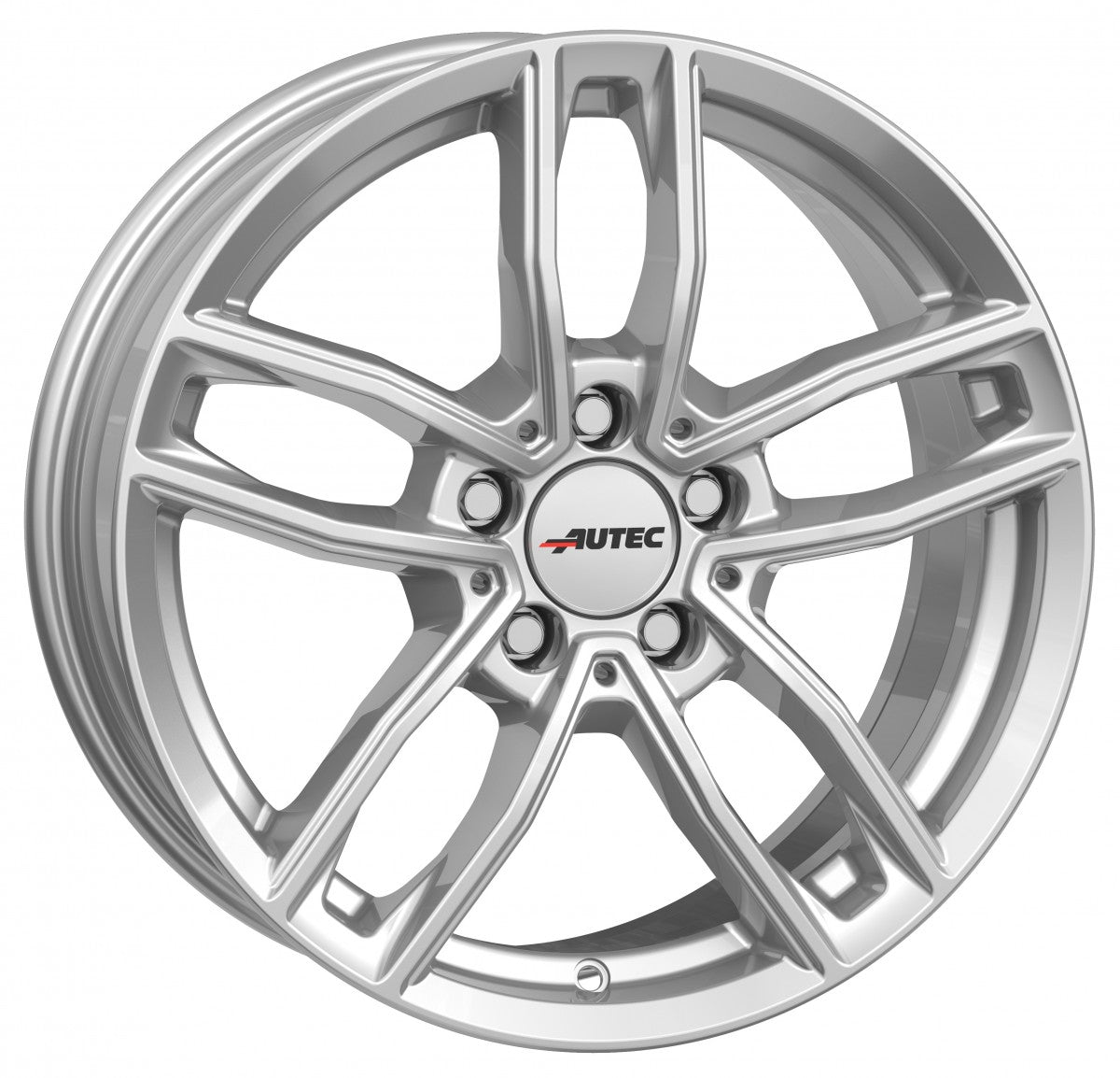 Autec Typ MC - Mercador brillantsilber 8x18 ET32.5 - LK5/112 ML66.5