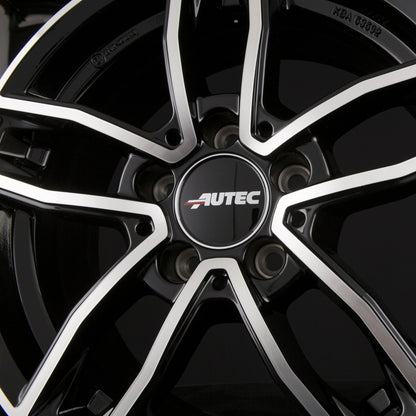 Autec Typ MC - Mercador schwarz poliert Alufelge 8x19 Zoll ET32.5 LK 5x112 ML66.5 – Bild 8