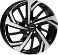 Autec Typ RX - Rixon schwarz poliert 8.5x19 ET56 - LK5/108 ML63.3