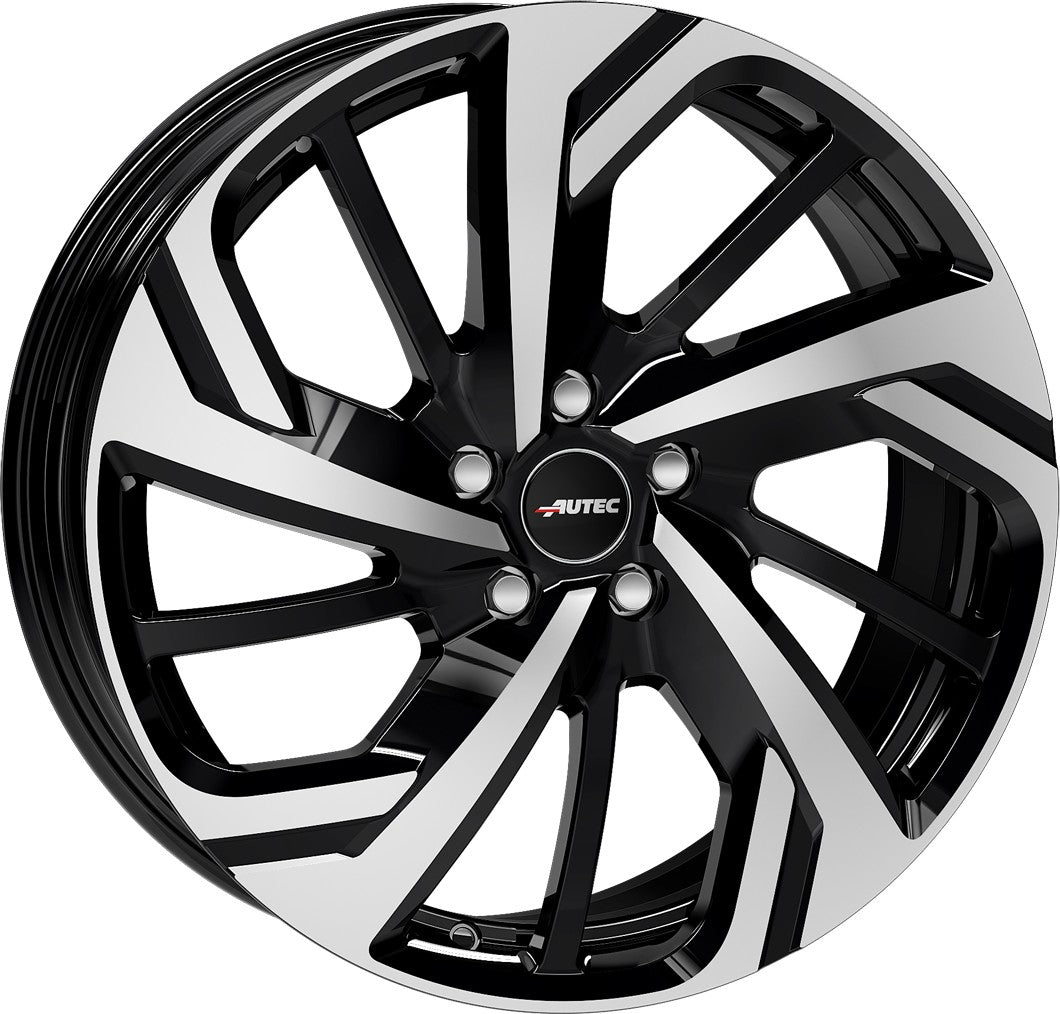 Autec Typ RX - Rixon schwarz poliert 9x19 ET53 - LK5/108 ML63.3