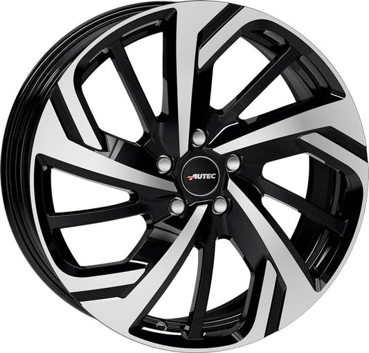 Autec Typ RX - Rixon schwarz poliert 9.5x19 ET26 - LK5/112 ML66.6