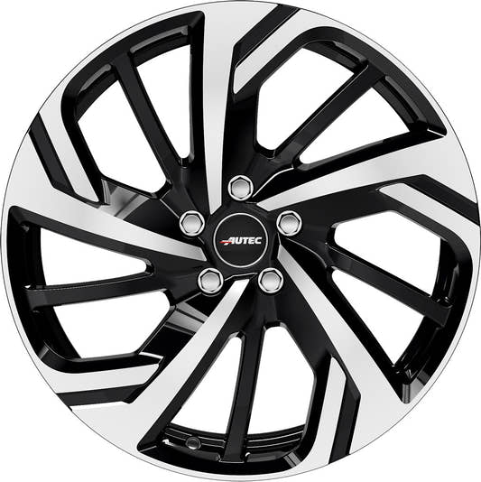 Autec Typ RX - Rixon schwarz poliert 9.5x19 ET26 - LK5/112 ML66.6