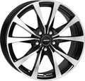 Autec Typ BX - Brixen schwarz poliert Alufelge 7.5x18 Zoll ET50.5 LK 5x108 ML63.3