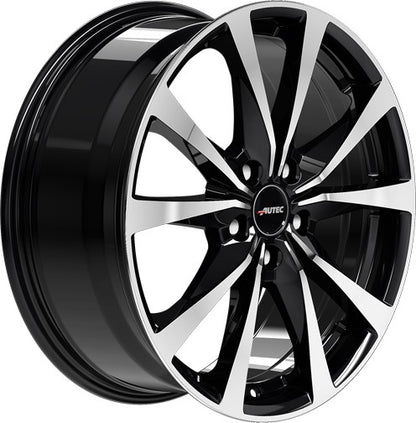 Autec Typ BX - Brixen schwarz poliert 8x19 ET47 - LK5/114.3 ML67.1