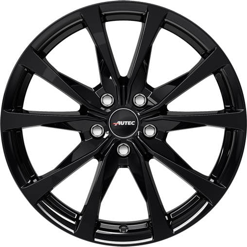 Autec Typ BX - Brixen schwarz 8x19 ET45 - LK5/108 ML63.3