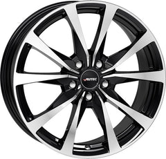 Autec Typ BX - Brixen schwarz poliert Alufelge 8x20 Zoll ET39 LK 5x112 ML66.5