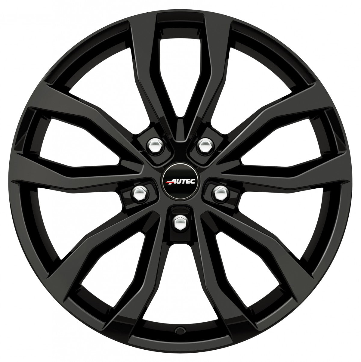 Autec Typ U - Uteca schwarz 8.5x19 ET26 - LK5/112 ML70