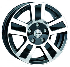 Autec Typ TG - Tigris schwarz poliert Alufelge 6x17 Zoll ET30 LK 4x100 ML66.6