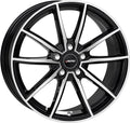 Autec Typ SK - Skara schwarz poliert Alufelge 8x18 Zoll ET15 LK 5x112 ML66.6