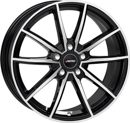 Autec Typ SK - Skara schwarz poliert 8x19 ET34 - LK5/112 ML66.6