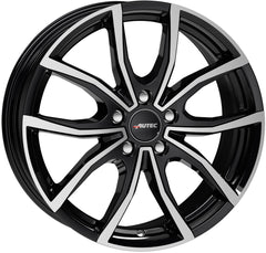 Autec Typ VN - Vidron schwarz poliert Alufelge 6.5x17 Zoll ET32 LK 5x114.3 ML66.1