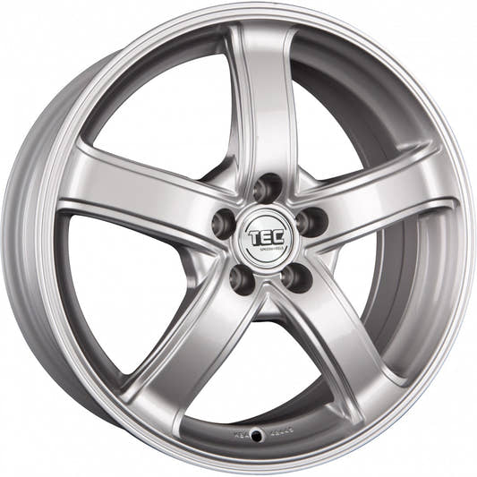 TEC Speedwheels AS1 sterling silber Alufelge 7.5x17 Zoll ET45 LK 5x120 ML72.5