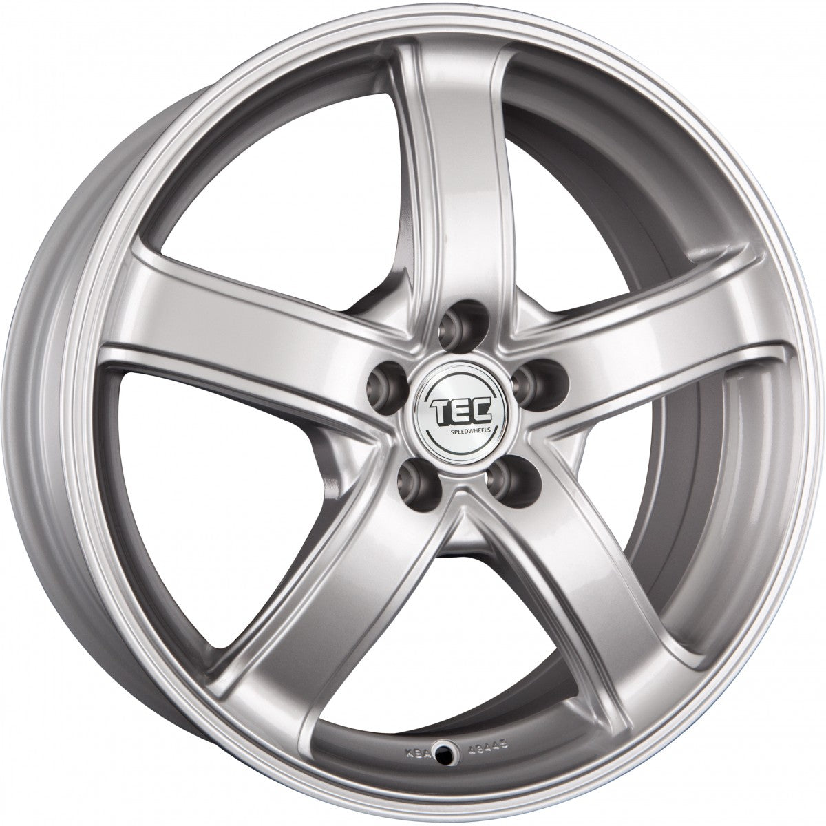 TEC Speedwheels AS1 sterling silber Alufelge 7.5x17 Zoll ET45 LK 5x120 ML72.5