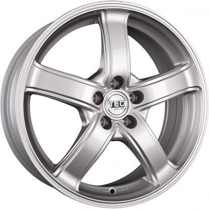 TEC Speedwheels AS1 sterling silber Alufelge 7.5x17 Zoll ET45 LK 5x120 ML72.5