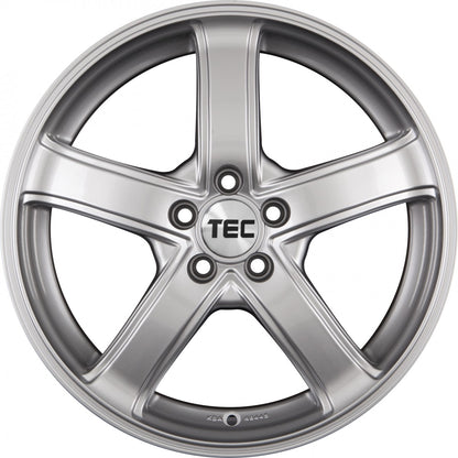 TEC Speedwheels AS1 sterling silber Alufelge 7.5x17 Zoll ET45 LK 5x120 ML72.5 – Bild 2