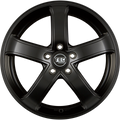 TEC Speedwheels AS1 Schwarz Seidenmatt (MB) Alufelge 6.5x16 Zoll ET50 LK 5x114.3 ML72.5