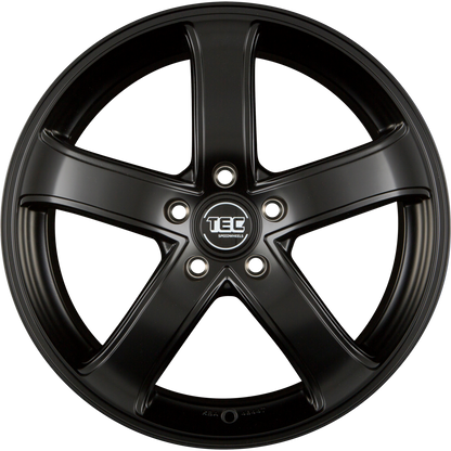 TEC Speedwheels AS1 Schwarz Seidenmatt (MB) Alufelge 6.5x16 Zoll ET50 LK 5x114.3 ML72.5