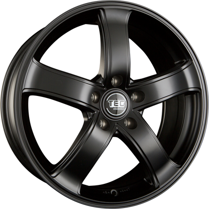 TEC Speedwheels AS1 Schwarz Seidenmatt (MB) Alufelge 6.5x16 Zoll ET50 LK 5x114.3 ML72.5 – Bild 2