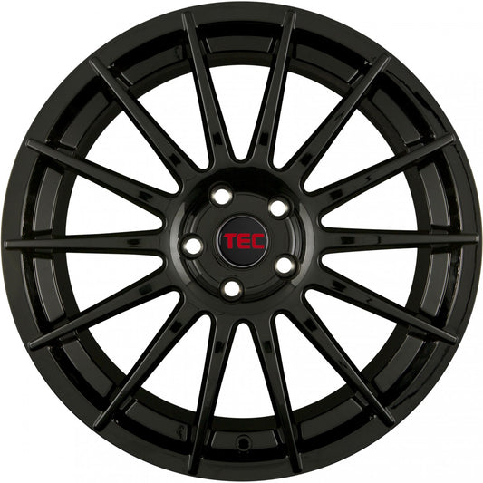 TEC Speedwheels AS2 black glossy Alufelge 7x17 Zoll ET40 LK 4x108 ML63.4 – Bild 2