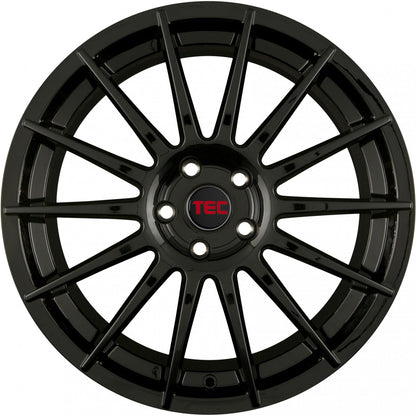 TEC Speedwheels AS2 black glossy Alufelge 7.5x17 Zoll ET38 LK 5x100 ML57.1 – Bild 2