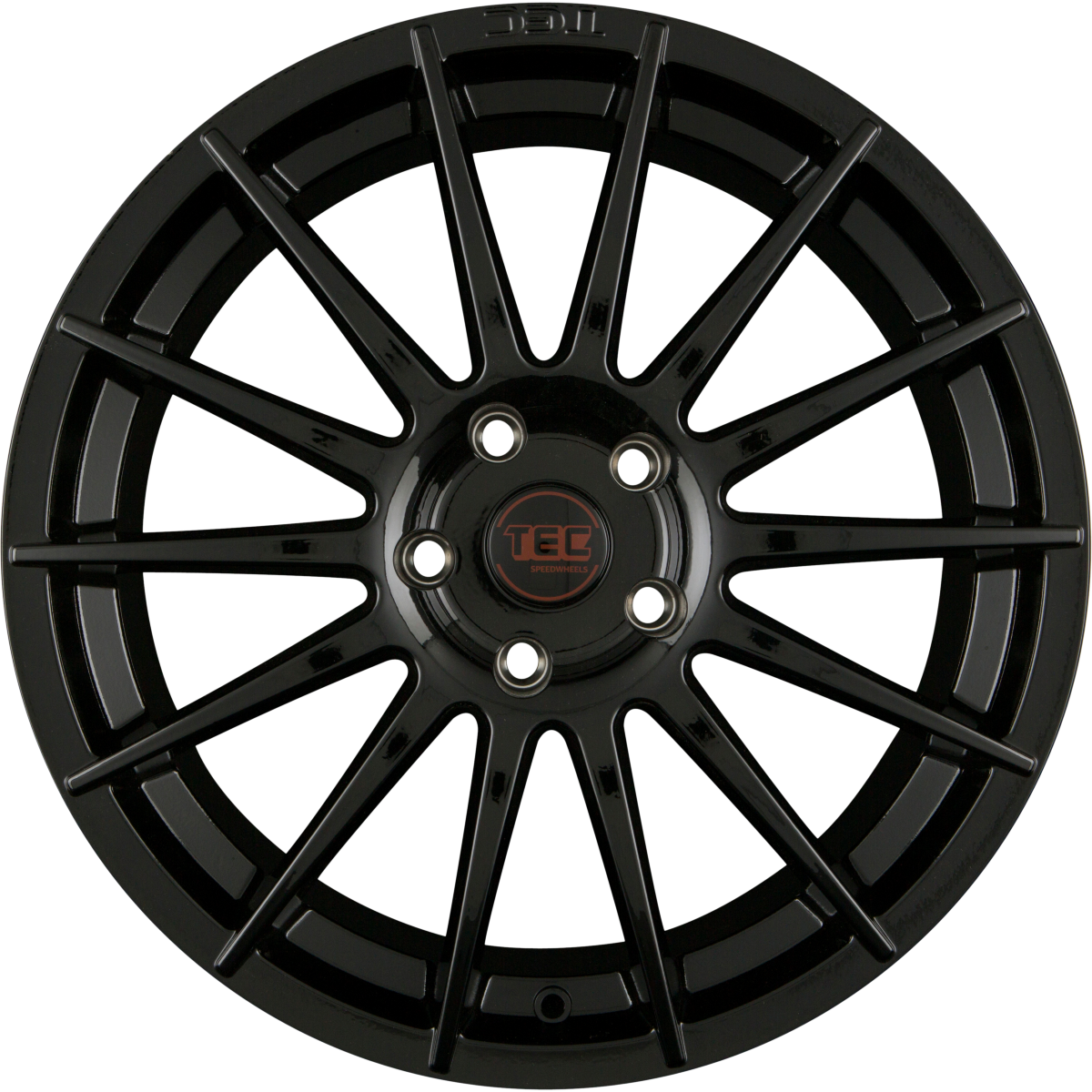 TEC Speedwheels AS2 black glossy Alufelge 8x18 Zoll ET45 LK 5x108 ML63.4 – Bild 6