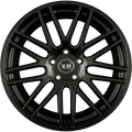 TEC Speedwheels GT1 Schwarz Seidenmatt (MB) Alufelge 10.5x20 Zoll ET14 LK 5x112 ML66.6