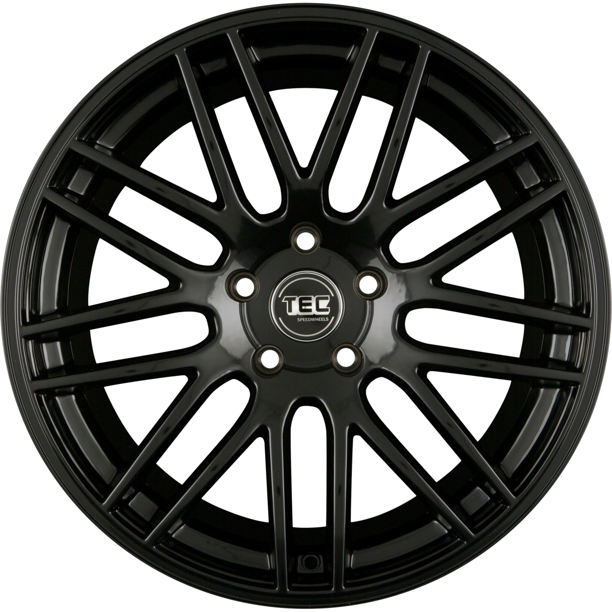 TEC Speedwheels GT1 Schwarz Seidenmatt (MB) Alufelge 10.5x20 Zoll ET14 LK 5x112 ML66.6