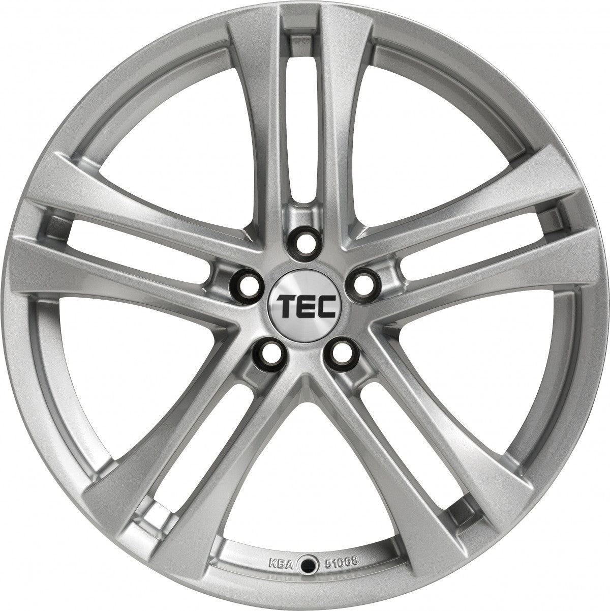 TEC Speedwheels AS4 brillant-silber Alufelge 7.5x17 Zoll ET50 LK 5x114.3 ML72.5 – Bild 2