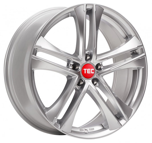 TEC Speedwheels AS4 EVO hyper-silber Alufelge 8x19 Zoll ET45 LK 5x108 ML63.4