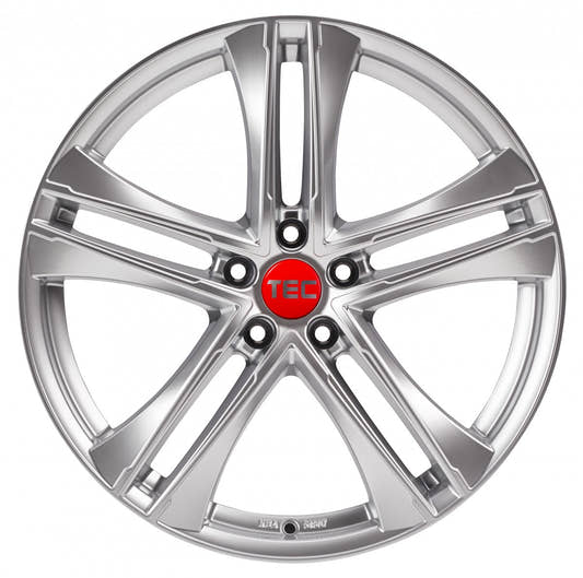 TEC Speedwheels AS4 EVO hyper-silber Alufelge 8x19 Zoll ET25 LK 5x112 ML72.5 – Bild 2