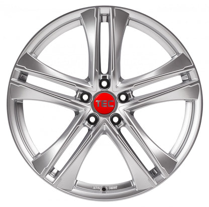 TEC Speedwheels AS4 EVO hyper-silber Alufelge 8x19 Zoll ET40 LK 5x114.3 ML72.5 – Bild 2