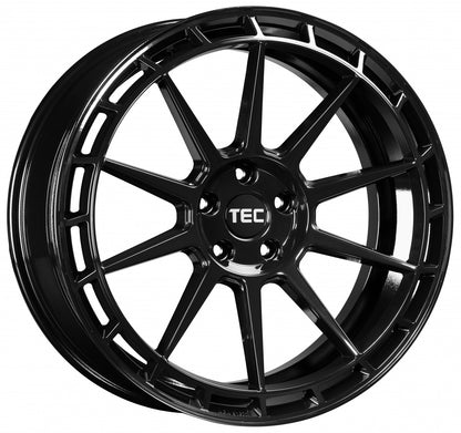 TEC Speedwheels GT8 black-glossy (rechts) Alufelge 8.5x20 Zoll ET35 LK 5x112 ML72.5