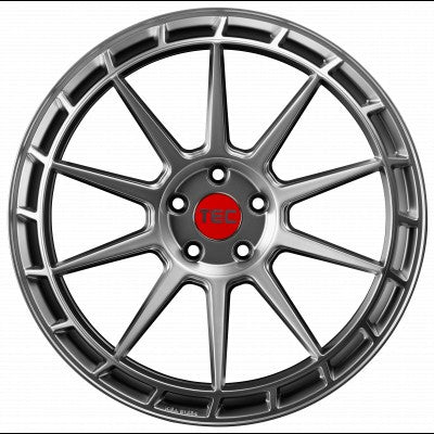 TEC Speedwheels GT8 hyper-silber (rechts) Alufelge 8.5x20 Zoll ET35 LK 5x112 ML72.5 – Bild 2