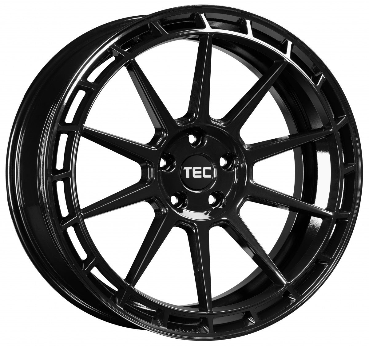 TEC Speedwheels GT8 black-glossy (rechts) Alufelge 9x20 Zoll ET45 LK 5x112 ML72.5