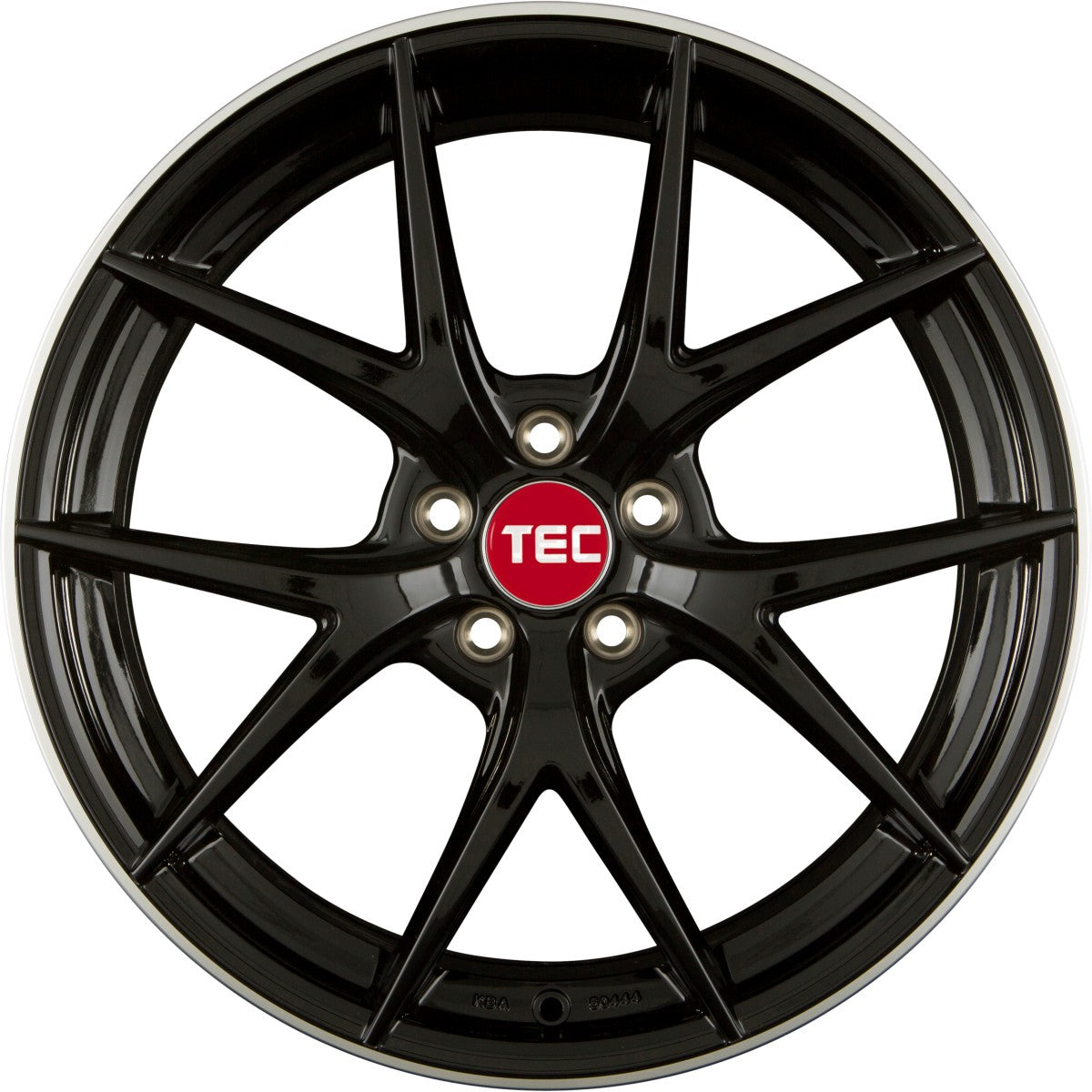 TEC Speedwheels GT6 black polished lip Alufelge 10x22 Zoll ET20 LK 5x112 ML66.6 – Bild 2