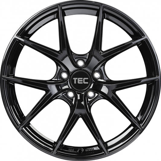 TEC Speedwheels GT6 EVO black-glossy Alufelge 8x18 Zoll ET33 LK 5x110 ML65.1 – Bild 2