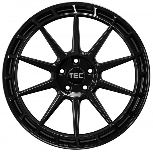 TEC Speedwheels GT8 black-glossy Alufelge 8x18 Zoll ET45 LK 5x114.3 ML72.5 – Bild 2