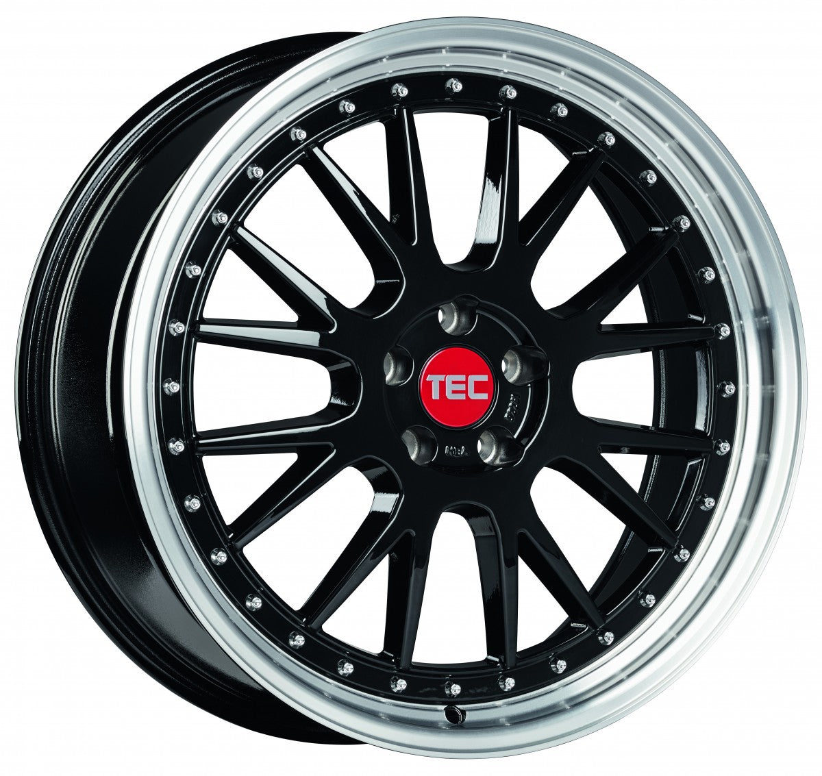 TEC Speedwheels GT EVO black-polished-lip Alufelge 10x20 Zoll ET45 LK 5x120 ML72.6