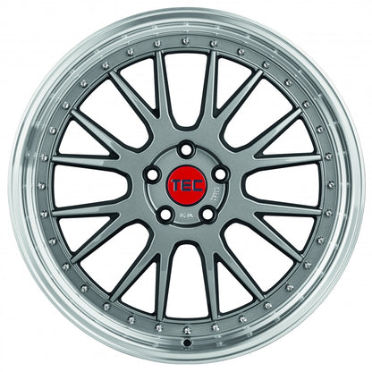 TEC Speedwheels GT EVO titan-polished-lip Alufelge 8.5x20 Zoll ET40 LK 5x114.3 ML72.5 – Bild 2