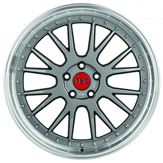 TEC Speedwheels GT EVO titan-polished-lip Alufelge 8.5x20 Zoll ET40 LK 5x114.3 ML72.5 – Bild 2