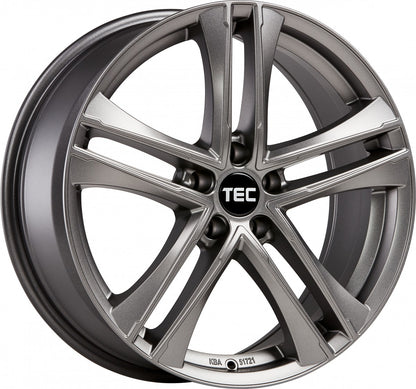 TEC Speedwheels AS4 EVO gun-metal Alufelge 8x19 Zoll ET25 LK 5x112 ML72.5