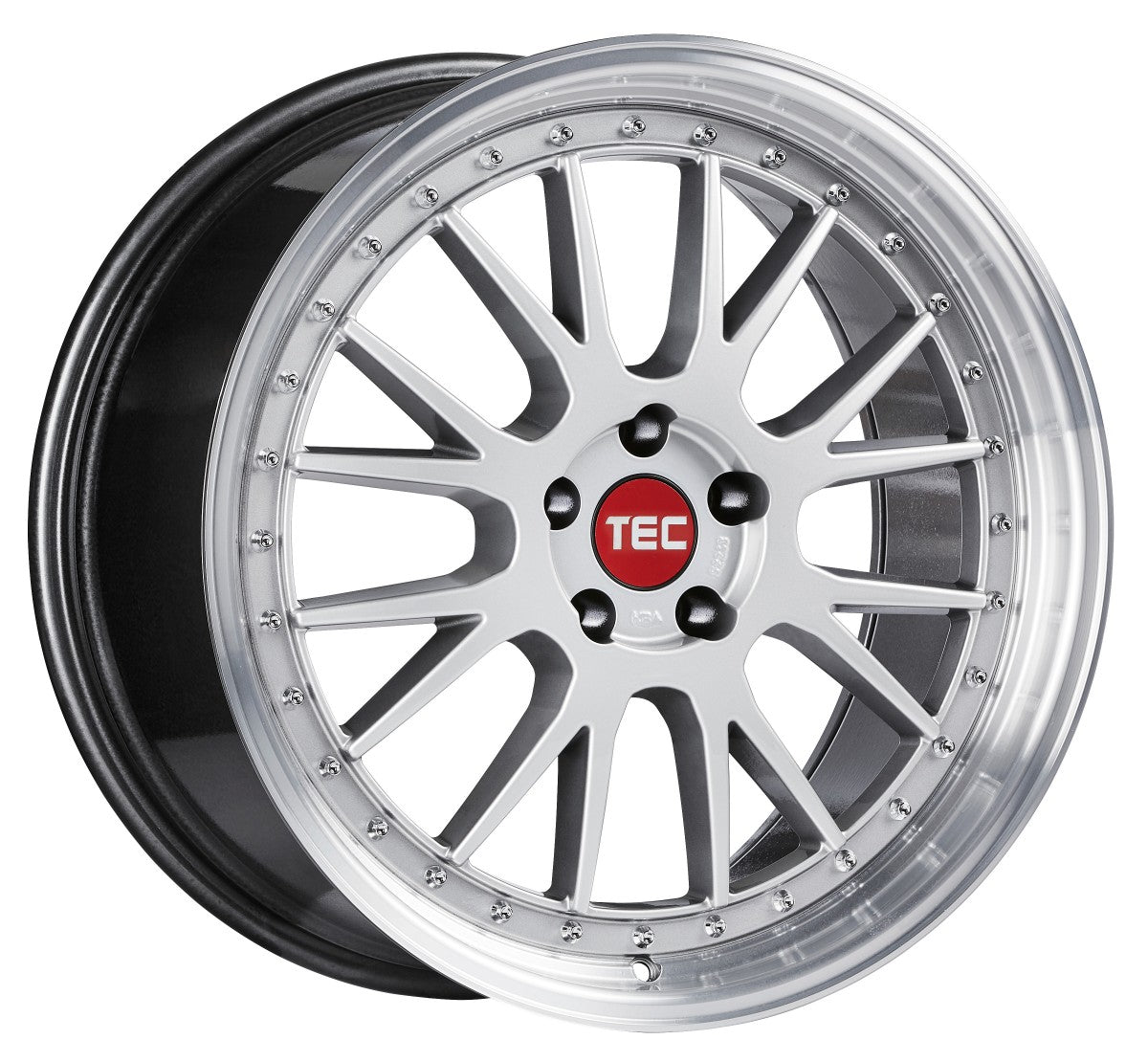 TEC Speedwheels GT EVO hyper-silber-hornpoliert Alufelge 8.5x19 Zoll ET45 LK 5x114.3 ML72.5