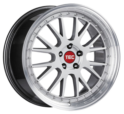 TEC Speedwheels GT EVO hyper-silber-hornpoliert Alufelge 10x20 Zoll ET35 LK 5x112 ML72.5