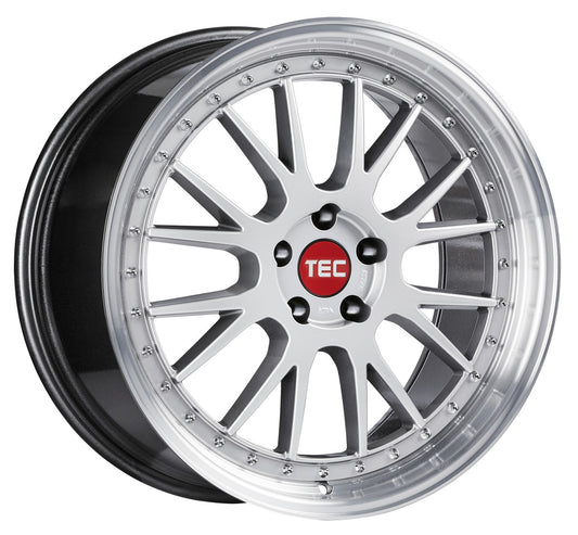 TEC Speedwheels GT EVO hyper-silber-hornpoliert Alufelge 10x20 Zoll ET35 LK 5x112 ML72.5