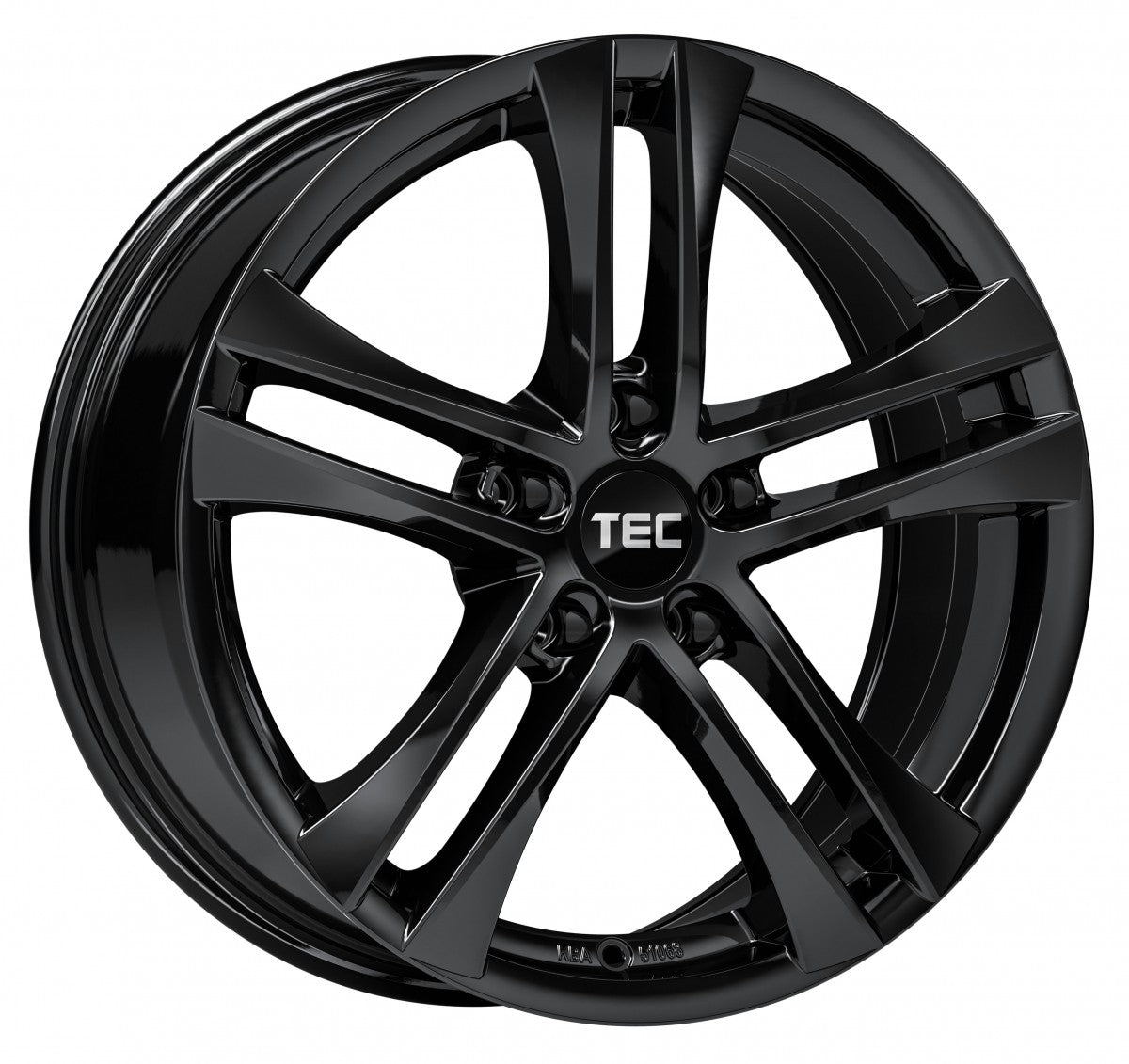 TEC Speedwheels AS4 black glossy Alufelge 6.5x16 Zoll ET54 LK 5x112 ML66.7