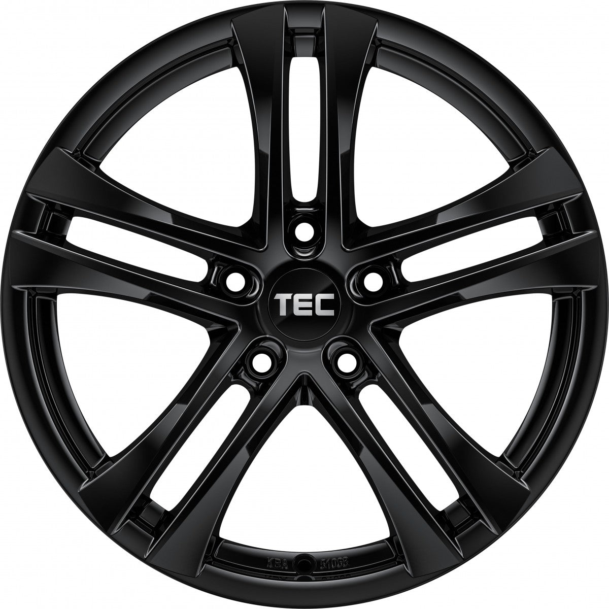 TEC Speedwheels AS4 black glossy Alufelge 7.5x17 Zoll ET35 LK 5x120 ML72.6 – Bild 2