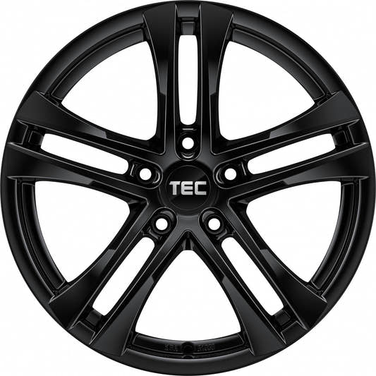 TEC Speedwheels AS4 black glossy Alufelge 8x18 Zoll ET40 LK 5x110 ML65.1 – Bild 2